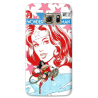 COVER WONDER WOMAN ROSSO per SAMSUNG GALAXY SERIE S, S MINI, A, J, NOTE, ACE, GRAND NEO, PRIME, CORE, MEGA
