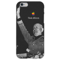 COVER MUSSOLINI THINK DIFFERENT per iPhone 3g/3gs 4/4s 5/5s/c 6/6s Plus iPod Touch 4/5/6 iPod nano 7
