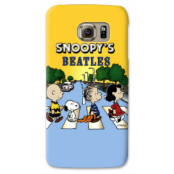 COVER SNOOPY BEATLES per ASUS HTC HUAWEI LG SONY BLACKBERRY NOKIA