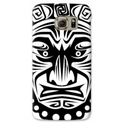 COVER GUERRIERO AZTECO per ASUS HTC HUAWEI LG SONY BLACKBERRY NOKIA