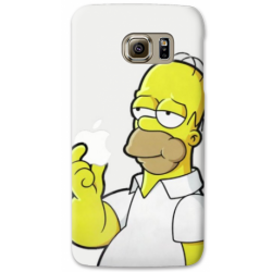 COVER HOMER SIMPSON APPLE per ASUS HTC HUAWEI LG SONY BLACKBERRY NOKIA