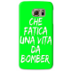 COVER CHE FATICA UNA VITA DA BOMBER FUXIA PER ASUS HTC HUAWEI LG SONY BLACKBERRY