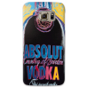 COVER ABSOLUT VODKA BIANCO per SAMSUNG GALAXY SERIE S, S MINI, A, J, NOTE, ACE, GRAND NEO, PRIME, CORE, MEGA
