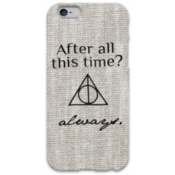COVER HARRY POTTER ALWAYS per iPhone 3g/3gs 4/4s 5/5s/c 6/6s Plus iPod Touch 4/5/6 iPod nano 7