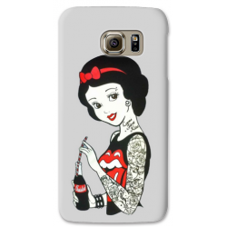 COVER BIANCANEVE TATTOO COCACOLA PER ASUS HTC HUAWEI LG SONY BLACKBERRY