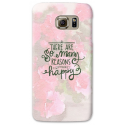 COVER FRASI THERE ARE SO MANY REASONS HAPPY per SAMSUNG GALAXY SERIE S, S MINI, A, J, NOTE, ACE, GRAND NEO, PRIME, CORE, MEGA