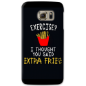 COVER PATATINE EXERCISE EXTRA FRIES per SAMSUNG GALAXY SERIE S, S MINI, A, J, NOTE, ACE, GRAND NEO, PRIME, CORE, MEGA