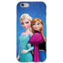 COVER ELSA E ANNA Frozen per iPhone 3g/3gs 4/4s 5/5s/c 6/6s Plus iPod Touch 4/5/6 iPod nano 7