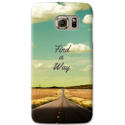 COVER FRASI FIND A WAY PER ASUS HTC HUAWEI LG SONY BLACKBERRY