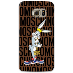 COVER TIPO MOSCHINO BUGS BUNNY PER ASUS HTC HUAWEI LG SONY BLACKBERRY