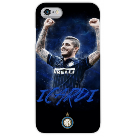 COVER MAURO ICARDI INTER per iPhone 3g/3gs 4/4s 5/5s/c 6/6s/7 Plus iPod Touch 4/5/6 iPod nano 7