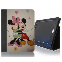 CUSTODIA A LIBRO ECOPELLE DISNEY MINNIE E TOPOLINO