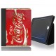 CUSTODIA A LIBRO ECOPELLE COCACOLA VINTAGE