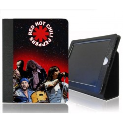CUSTODIA A LIBRO ECOPELLE RED HOT CHILI PEPPERS