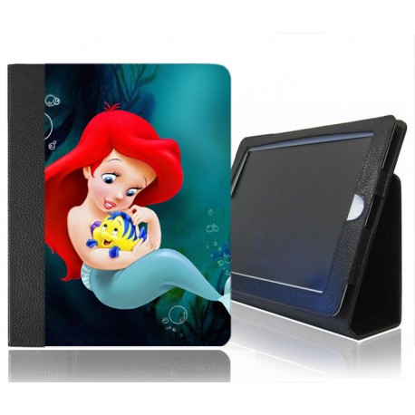 CUSTODIA A LIBRO ECOPELLE DISNEY ARIEL SIRENETTA