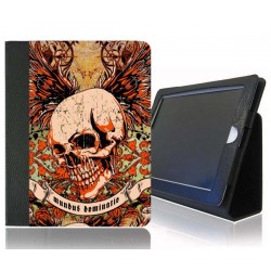 CUSTODIA A LIBRO ECOPELLE TESCHIO SKULL