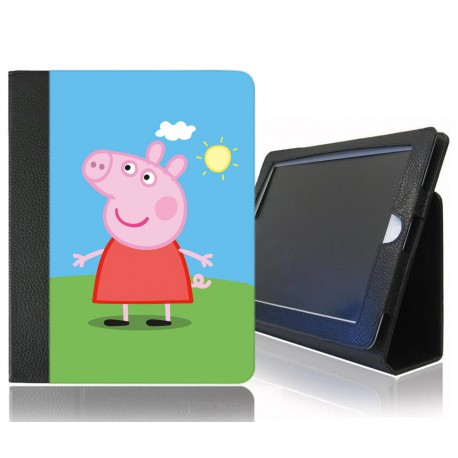 CUSTODIA A LIBRO ECOPELLE PEPPA PIG