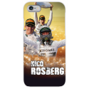 COVER NICO ROSBERG F1 per iPhone 3g/3gs 4/4s 5/5s/c 6/6s/7 Plus iPod Touch 4/5/6 iPod nano 7