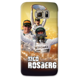 COVER NICO ROSBERG F1 per SAMSUNG GALAXY SERIE S, S MINI, A, J, NOTE, ACE, GRAND NEO, PRIME, CORE