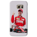 COVER SEBASTIAN VETTEL F1 per SAMSUNG GALAXY SERIE S, S MINI, A, J, NOTE, ACE, GRAND NEO, PRIME, CORE