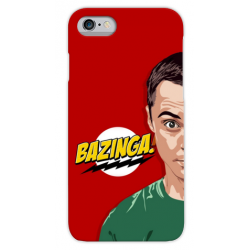 COVER BAZINGA per iPhone 3g/3gs 4/4s 5/5s/c 6/6s/7 Plus iPod Touch 4/5/6 iPod nano 7