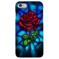 COVER ROSA INCANTATA BELLA E LA BESTIA per iPhone 3g/3gs 4/4s 5/5s/c 6/6s/7 Plus iPod Touch 4/5/6 iPod nano 7