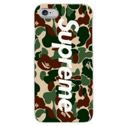 COVER SUPREME NERO per iPhone 3g/3gs 4/4s 5/5s/c 6/6s/7 Plus iPod Touch 4/5/6 iPod nano 7