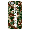 COVER SUPREME NERO per iPhone 3g/3gs 4/4s 5/5s/c 6/6s/7 Plus iPod Touch 4/5/6 iPod nano 7