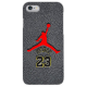 COVER JORDAN AIR 23 per iPhone 3g/3gs 4/4s 5/5s/c 6/6s/7 Plus iPod Touch 4/5/6 iPod nano 7