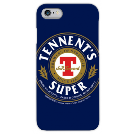 COVER BIRRA TENNENT'S per iPhone 3g/3gs 4/4s 5/5s/c 6/6s/7 Plus iPod Touch 4/5/6 iPod nano 7