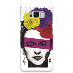 COVER Frida Kahlo POP ART per SAMSUNG GALAXY SERIE S, S MINI, A, J, NOTE, ACE, GRAND NEO, PRIME, CORE
