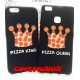 COVER DI COPPIA PIZZA KING AND QUEEN per APPLE SAMSUNG HUAWEI LG SONY ASUS