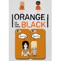 COVER DI COPPIA orange is the new black per APPLE SAMSUNG HUAWEI LG SONY ASUS