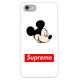 COVER SUPREME TOPOLINO per iPhone 3gs 4s 5/5s/c 6s 7 8 Plus X iPod Touch 4/5/6 iPod nano 7