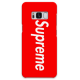 COVER SUPREME ROSSO per ASUS HUAWEI LG SONY WIKO NOKIA HTC BLACKBERRY