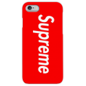 COVER SUPREME ROSSO per iPhone 3gs 4s 5/5s/c 6s 7 8 Plus X iPod Touch 4/5/6 iPod nano 7