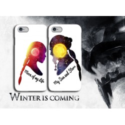 COVER DI COPPIA GAME OF THRONES per APPLE SAMSUNG HUAWEI LG SONY ASUS WIKO