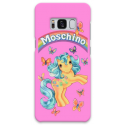 COVER MOSCHINO My little Pony per SAMSUNG GALAXY SERIE S, S MINI, A, J, NOTE, ACE, GRAND NEO, PRIME, CORE, MEGA