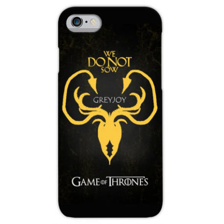 COVER GAME OF THRONES GREYJOY per iPhone 3gs 4s 5/5s/c 6s 7 8 Plus X iPod Touch 4/5/6 iPod nano 7