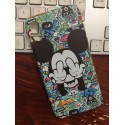 COVER MICKEY MOUSE GRAFFITI per SAMSUNG GALAXY SERIE S, S MINI, A, J, NOTE, ACE, GRAND NEO, PRIME, CORE, MEGA