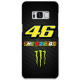 COVER VALENTINO ROSSI 46 CARBONIO per SAMSUNG GALAXY SERIE S, S MINI, A, J, NOTE, ACE, GRAND NEO, PRIME, CORE, MEGA
