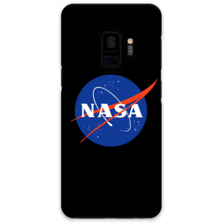 COVER NASA NERO per ASUS HUAWEI LG SONY WIKO NOKIA HTC BLACKBERRY
