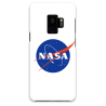 COVER NASA BIANCO per SAMSUNG GALAXY SERIE S, S MINI, A, J, NOTE, ACE, GRAND NEO, PRIME, CORE, MEGA