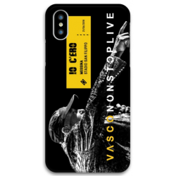 COVER VASCO ROSSI NONSTOPLIVE TOUR 2018 MESSINA per iPhone 3gs 4s 5/5s/c 6s 7 8 Plus X iPod Touch 4/5/6 iPod nano 7