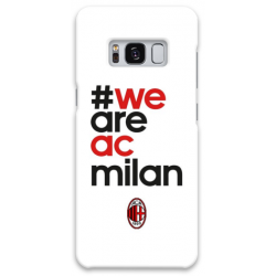 COVER WE ARE AC MILAN per SAMSUNG GALAXY SERIE S, S MINI, A, J, NOTE, ACE, GRAND NEO, PRIME, CORE