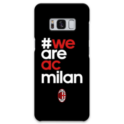 COVER WE ARE AC MILAN per SAMSUNG GALAXY SERIE S, S MINI, A, J, NOTE, ACE, GRAND NEO, PRIME, CORE