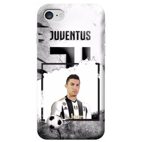 COVER CRISTIANO RONALDO CR7 JUVENTUS per iPhone 3gs 4s 5/5s/c 6s 7 8 Plus X iPod Touch 4/5/6 iPod nano 7