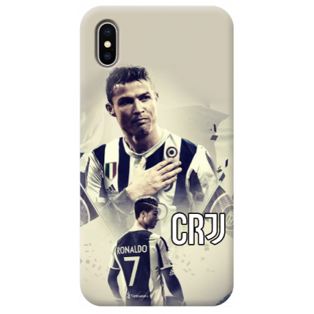 COVER VIN CRISTIANO RONALDO CR7 JUVENTUS per iPhone 3gs 4s 5/5s/c 6s 7 8 Plus X iPod Touch 4/5/6 iPod nano 7