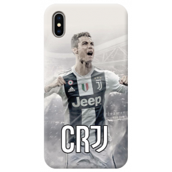 COVER STADIO CRISTIANO RONALDO CR7 JUVENTUS per iPhone 3gs 4s 5/5s/c 6s 7 8 Plus X iPod Touch 4/5/6 iPod nano 7