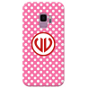 COVER INIZIALI MONOGRAM POI per APPLE IPHONE SAMSUNG GALAXY HUAWEI ASUS LG ALCATEL SONY WIKO VODAFONE MICROSOFT NOKIA